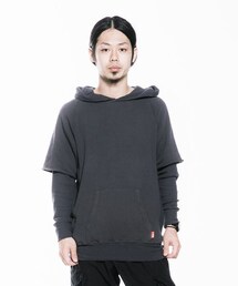 VIRGOwearworks | ROCKEY HOOD PARKA レイヤード プルオーバー パーカー(その他)