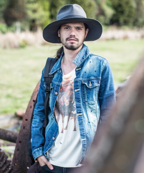 glamb（グラム）の「Dick denim JKT（ジャケット/アウター・メンズ・Indigo・Size1/Size2/Size3/Size4）」の4枚目の写真