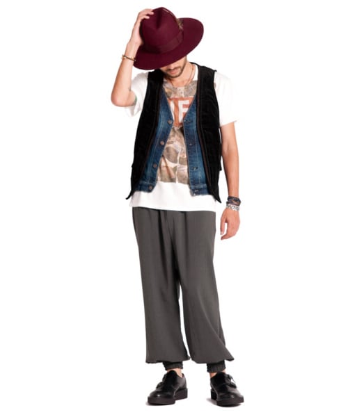 glamb（グラム）の「Alexa denim gilet（ジャケット/アウター・メンズ・Khaki/Black/Burgundy・Size1/Size2/Size3/Size4）」の16枚目の写真