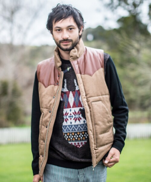 glamb（グラム）の「Kane down vest（ジャケット/アウター・メンズ・Black/Navy/Brown・Size1/Size2/Size3/Size4）」の6枚目の写真