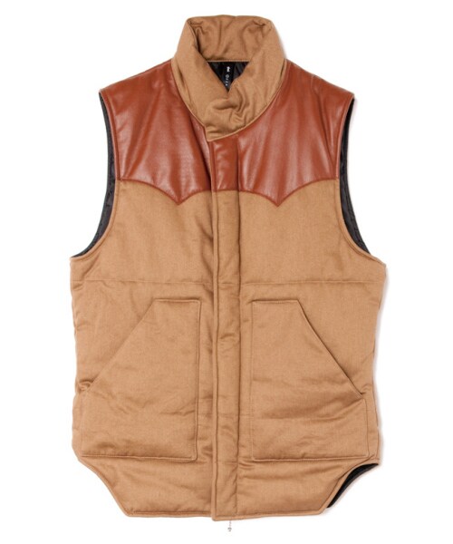 glamb（グラム）の「Kane down vest（ジャケット/アウター・メンズ・Black/Navy/Brown・Size1/Size2/Size3/Size4）」の3枚目の写真