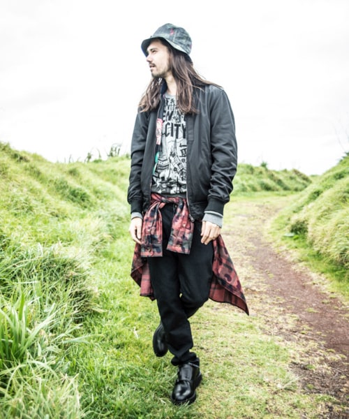 【参考価格33,611円】glamb Peephole MA-1 サイズ3 glamb（グラム）の「Peephole MA-1（）」 - WEAR