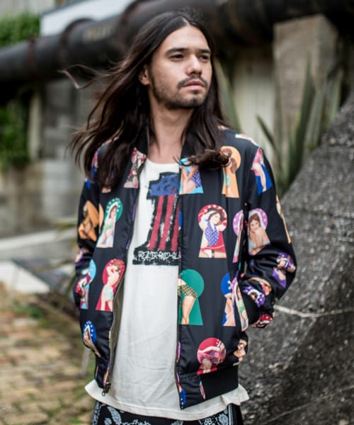 【参考価格33,611円】glamb Peephole MA-1 サイズ3 glamb(グラム)の「Peephole MA-1()」 - WEAR