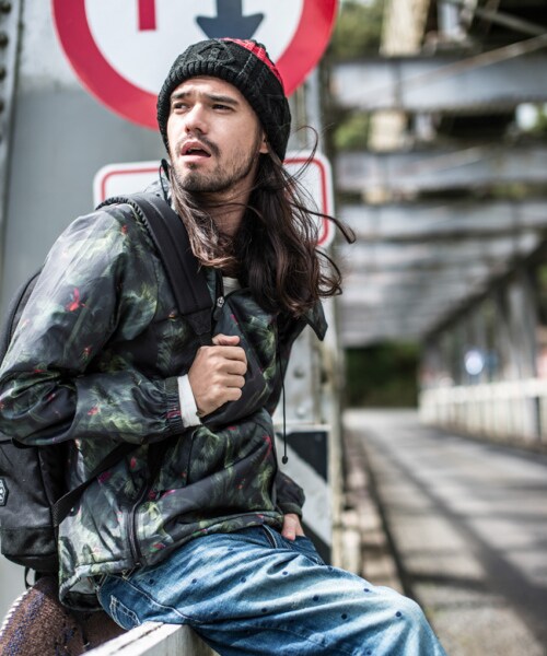 glamb（グラム）の「Silvio JKT（ジャケット/アウター・メンズ・Alohacamo・Size1/Size2/Size3/Size4）」の6枚目の写真