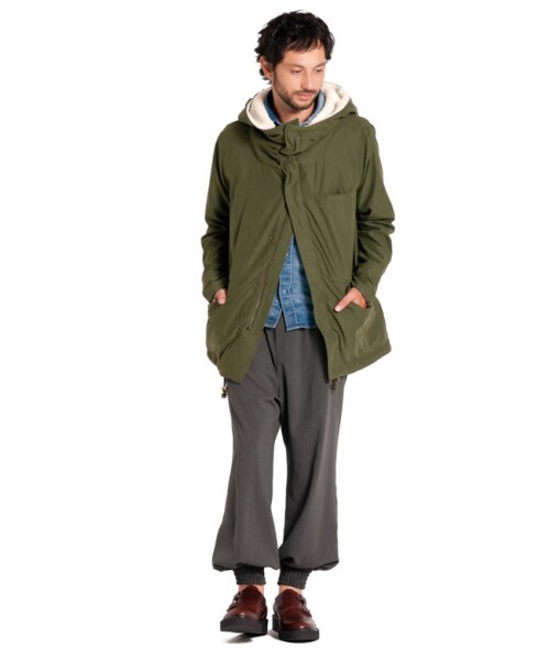 glamb(グラム)の「Needel mods coat(ジャケット/アウター・メンズ・Khaki/Black・Size1/Size2/Size3/Size4)」の6枚目の写真