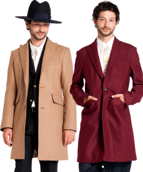 glamb（グラム）の「Harry coat（ジャケット/アウター・メンズ・Black/Beige/Burgundy・Size1/Size2/Size3/Size4）」の6枚目の写真