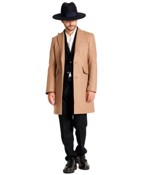 glamb（グラム）の「Harry coat（ジャケット/アウター・メンズ・Black/Beige/Burgundy・Size1/Size2/Size3/Size4）」の8枚目の写真