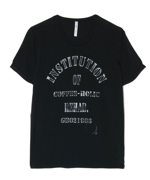 glamb（グラム）の「Coffee Holic CS（トップス・メンズ・White/Black/Orange/Gray・Size1/Size2/Size3/Size4）」の2枚目の写真