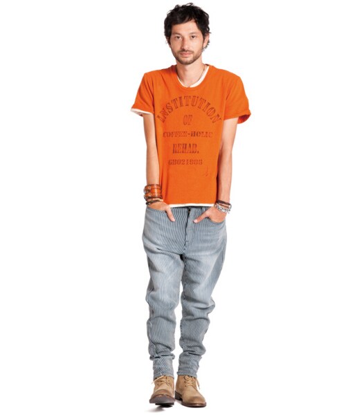 glamb（グラム）の「Coffee Holic CS（トップス・メンズ・White/Black/Orange/Gray・Size1/Size2/Size3/Size4）」の12枚目の写真