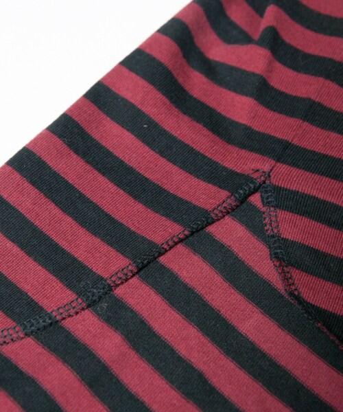 glamb（グラム）の「Joester border long CS（トップス・メンズ・Red x Black/Gray x Black・Size1/Size2/Size3/Size4）」の3枚目の写真