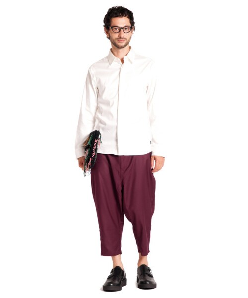 glamb（グラム）の「Persis sarrouel slacks（パンツ・メンズ・Navy/Burgundy・Size1/Size2/Size3/Size4）」の11枚目の写真