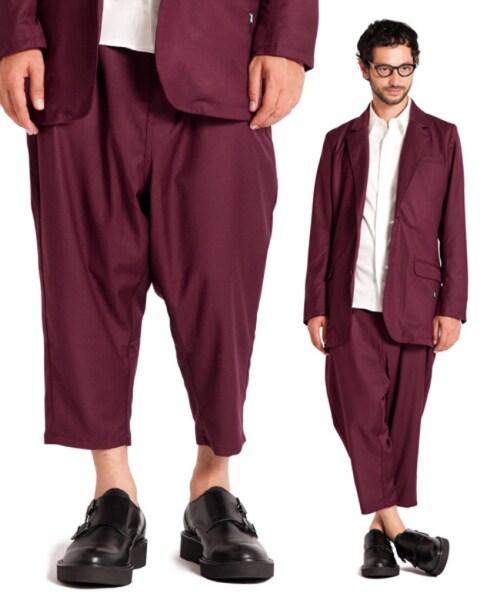 glamb（グラム）の「Persis sarrouel slacks（パンツ・メンズ・Navy/Burgundy・Size1/Size2/Size3/Size4）」の5枚目の写真