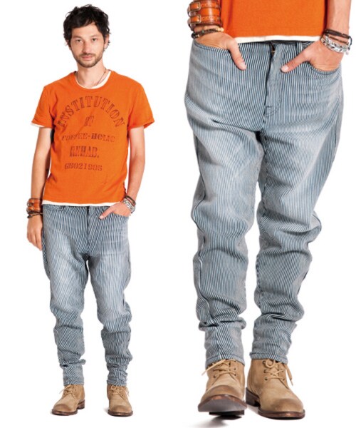 glamb(グラム)の「Pepper denim(パンツ・メンズ・Hickory/Indigo・Size1/Size2/Size3/Size4)」の6枚目の写真