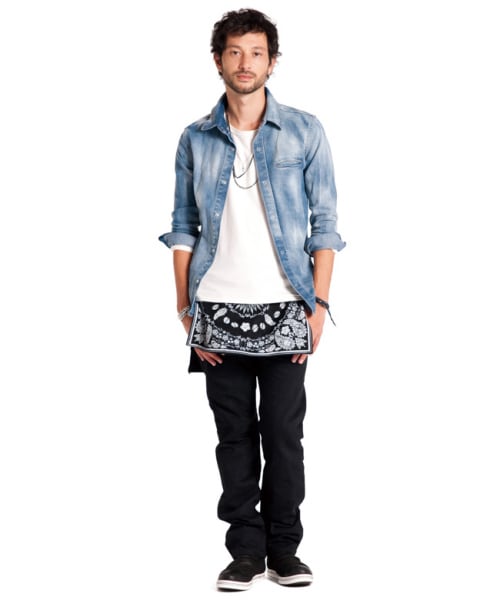 glamb(グラム)の「Jerino pants(パンツ・メンズ・Black/White・Size1/Size2/Size3/Size4)」の17枚目の写真