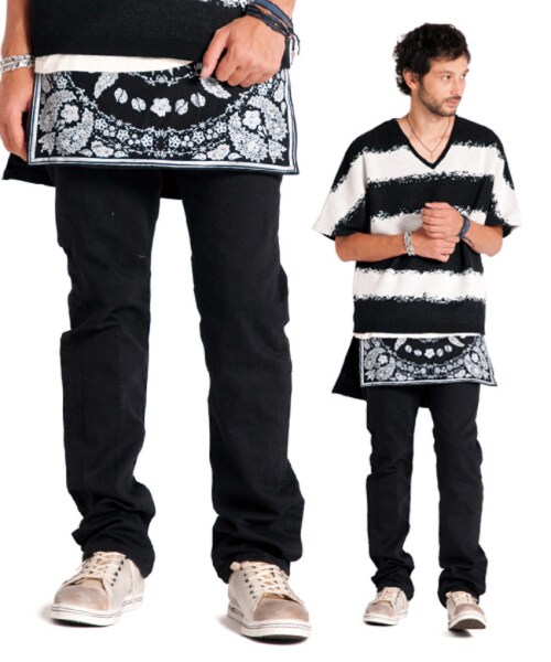 glamb(グラム)の「Jerino pants(パンツ・メンズ・Black/White・Size1/Size2/Size3/Size4)」の6枚目の写真