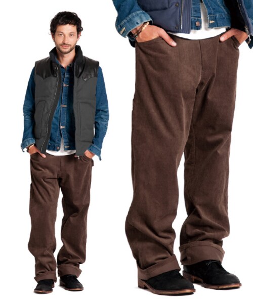 glamb（グラム）の「Nairy corduroy painter pants（パンツ・メンズ・Brown/Black・Size1/Size2/Size3/Size4）」の5枚目の写真