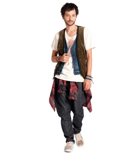 glamb（グラム）の「Poly denim（パンツ・メンズ・Indigo/Black・Size1/Size2/Size3/Size4）」の8枚目の写真