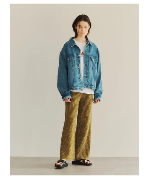 GARAGE OF GOOD CLOTHING(ガレージオブグッドクロージング)の「【Special Price】Denim ジャケット(ジャケット/アウター・ライトインディゴ/ブラックインディゴ・F)」の4枚目の写真