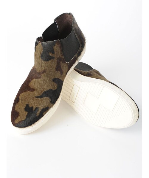 Rinajour（リナジュール）の「MOHI/サイドゴアシューズ（シューズ・レディース・BLACK/GREY/CAMO・36/37/38）」の21枚目の写真