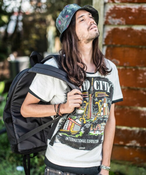 glamb（グラム）の「Tokyo CS（トップス・メンズ・White/Black/Navy・Size1/Size2/Size3/Size4）」の6枚目の写真