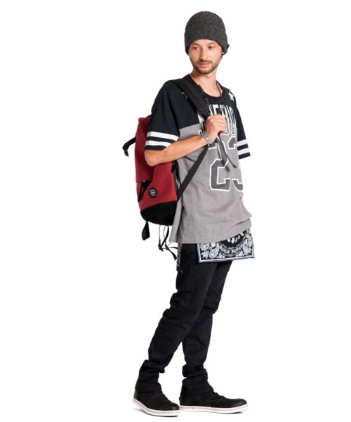 glamb（グラム）の「Air CS（トップス・メンズ・Navy x Red/Black x Gray・Size1/Size2/Size3/Size4）」の8枚目の写真