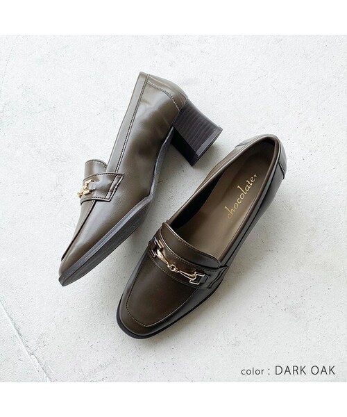 Shoe Fantasy（シューファンタジー）の「日本製 マニッシュビットローファー（ローファー・レディース・ブラック/ブラウン/ダークオーク・22.0~25.0cm）」の3枚目の写真