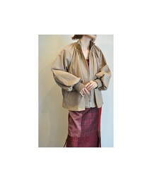 MARECHAL TERRE | ギャザージップブルゾン(ブルゾン)