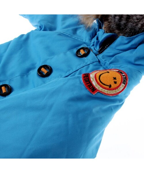 BREEZE(ブリーズ)の「リバーシブル中綿ジャケット(ジャケット/アウター・キッズ・ブルー/カーキ・90/100/110/120/130/140)」の10枚目の写真