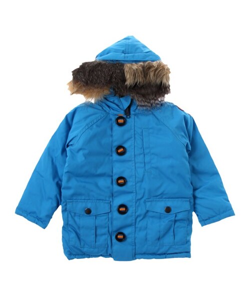 BREEZE(ブリーズ)の「リバーシブル中綿ジャケット(ジャケット/アウター・キッズ・ブルー/カーキ・90/100/110/120/130/140)」の3枚目の写真