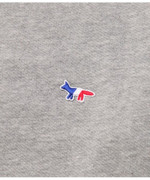 Maison Kitsune(メゾンキツネ)の「TRICOLOR PATCH SWEAT(トップス・メンズ・ブラック/グレー・S/M)」の9枚目の写真