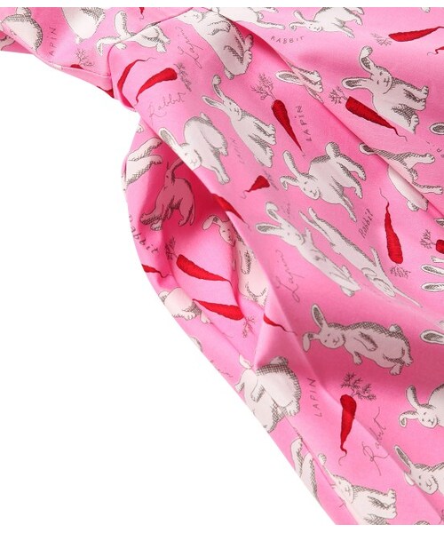 Ex-Libris by Olympia Le-Tan（エックスリブリスバイオランピアルタン）の「【先行予約】GRAPHIC DRESS【Pierre Le-Tan】（ワンピース/ドレス・レディース・ピンク・38/40）」の7枚目の写真