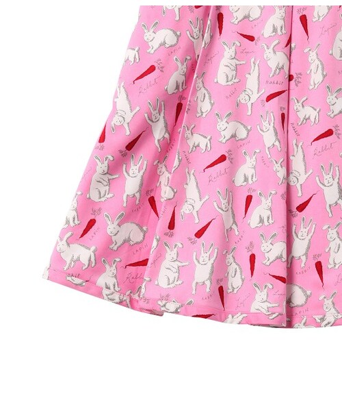 Ex-Libris by Olympia Le-Tan（エックスリブリスバイオランピアルタン）の「【先行予約】GRAPHIC DRESS【Pierre Le-Tan】（ワンピース/ドレス・レディース・ピンク・38/40）」の6枚目の写真