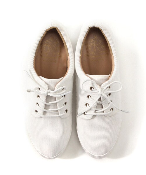 mysty woman（ミスティウーマン）の「インヒールスニーカー（シューズ・レディース・オフホワイト/ネイビー/ブラック・M/L）」の10枚目の写真