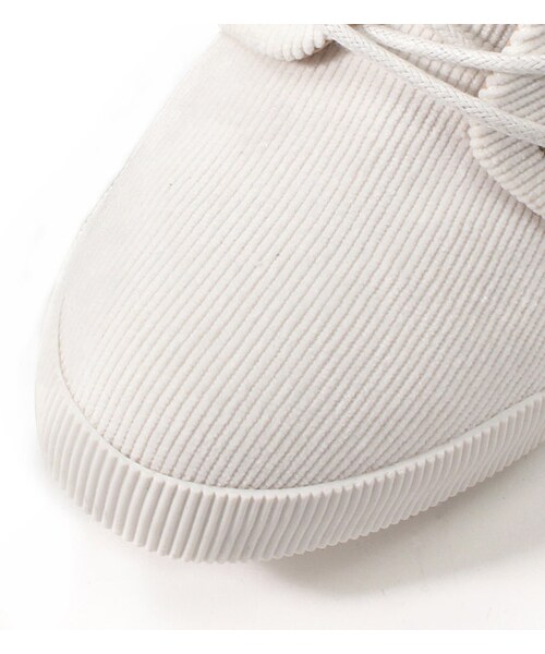 mysty woman（ミスティウーマン）の「インヒールスニーカー（シューズ・レディース・オフホワイト/ネイビー/ブラック・M/L）」の8枚目の写真