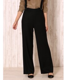 qualite | ワイドサスペンダーパンツ(パンツ)