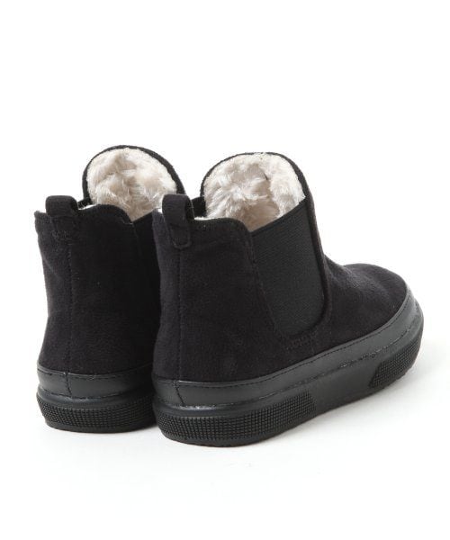 GLOBAL WORK（グローバルワーク）の「【親子でおそろいにも！WEB限定先行予約】ハイカットスリッポンKIDS（シューズ・キッズ・ブラック09/グレー15/レオパード55・１６cm/１７cm/１８cm/１９cm）」の7枚目の写真