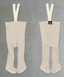 PUPPAPUPO | サスペンダー付き ベビー タイツ 65/75/85 ベビー服 子供服(タイツ/ストッキング)