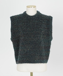 imvely | [IMVELY] グラデーションクロップドベスト(ベスト)