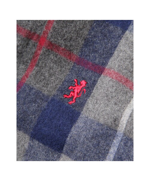 URBAN RESEARCH DOORS(アーバンリサーチドアーズ)の「GYMPHLEX 60/2ビエラ起毛チェックシャツ(トップス・メンズ・GREY/NAVY/GREY/BLUE/GREEN/BROWN/NAVY/IVORY・M/L)」の16枚目の写真