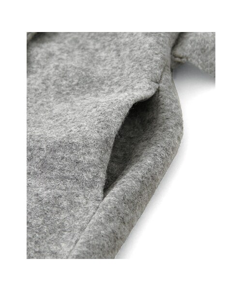 KBF（ケイビーエフ）の「ロングガウンコート（ジャケット/アウター・レディース・OFF/L/GRAY/GRAY・one）」の12枚目の写真