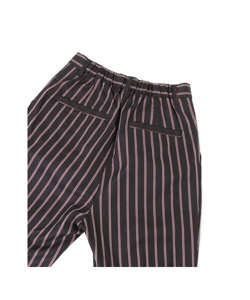 KBF（ケイビーエフ）の「レジメンタルストライプパンツ（パンツ・レディース・BORDEAUX/NAVY・one）」の12枚目の写真