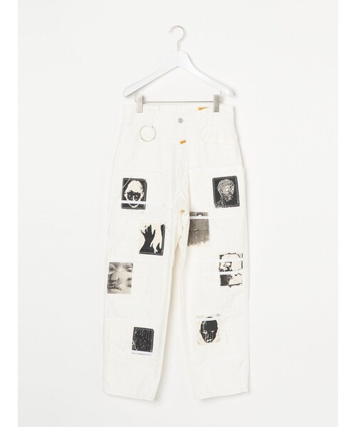 KIDILL》【KIDILL×EDWIN】Patch Katana Wide Pants