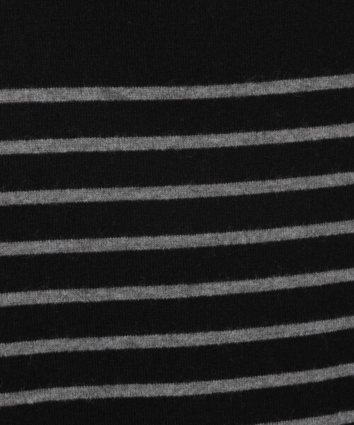 BARNYARDSTORM（バンヤードストーム）の「≪WEB先行予約≫ボーダーニット（トップス・ブラック/キャメル・S(0)/M(1)）」の20枚目の写真