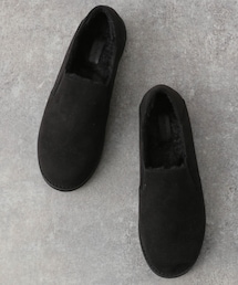 GLOBAL WORK | ふわもこ撥水踏めるスリッポン(シューズ)