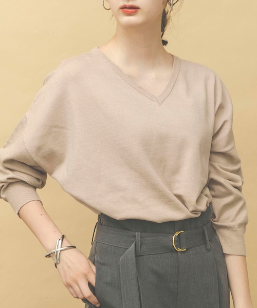 UR Lab.（アーバンリサーチラボ）の「UR Lab. モチモチドルマンVネック