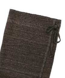 かぐれ（カグレ）の「PUENTE 手紡ぎアルパカ手織り巻きスカート