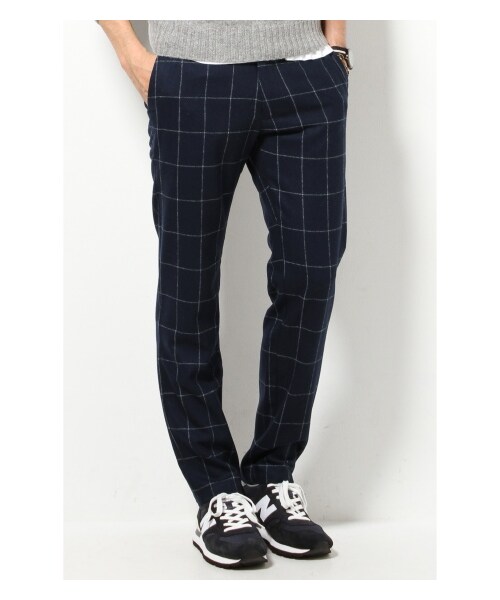 JOURNAL STANDARD(ジャーナルスタンダード)の「フラノウィンドペンスラックス(パンツ・メンズ・グレーB/ネイビー B・S/M/L)」の2枚目の写真