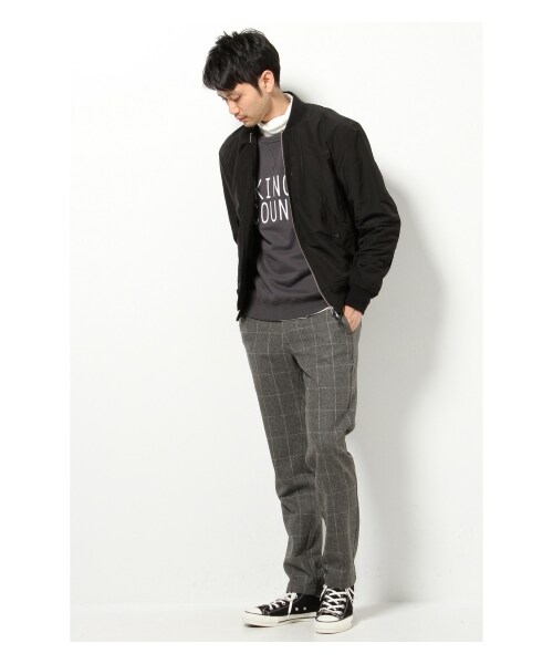 JOURNAL STANDARD(ジャーナルスタンダード)の「フラノウィンドペンスラックス(パンツ・メンズ・グレーB/ネイビー B・S/M/L)」の3枚目の写真