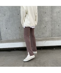 copine | センターシームフレアニッパンツ(その他パンツ)