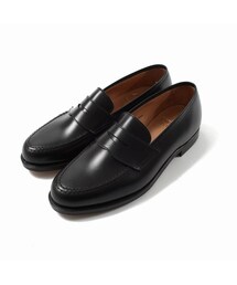 CROCKETT&JONES（クロケットアンドジョーンズ）の「Crockett&Jones【クロケットアンドジョーンズ】 ローファー BOSTON2 LAST376 BLACK CALF 2622-C01L（ローファー）」